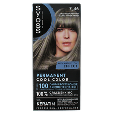 Syoss Permanent cool color 7-46 middenblond 1 Set