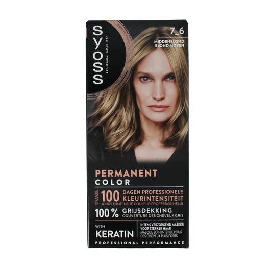 Syoss Color baseline 7-6 middle blond 1 Set