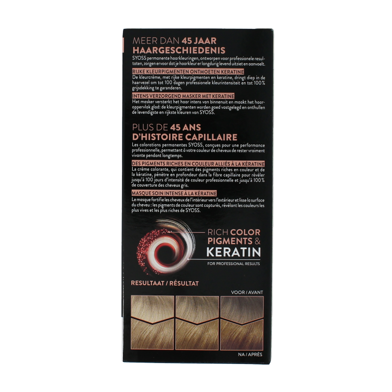 Syoss Color baseline 7-6 middle blond 1 Set