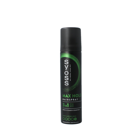 Syoss Hairspray max hold 75 Milliliter