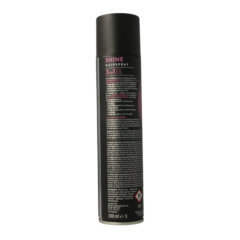 Syoss Hairspray shine 300 Milliliter
