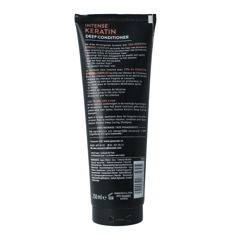 Syoss Deep conditioner keratine 250 Milliliter