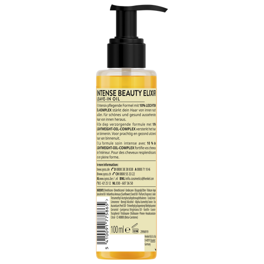 Syoss Beauty elixer absolute oil 100.00 Milliliter