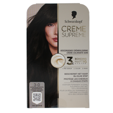 Schwarzkopf Creme supreme 3-0 donker bruin 1 Stuks