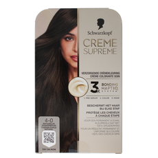 Schwarzkopf Creme supreme 4-0 donker bruin 1.00 Stuks