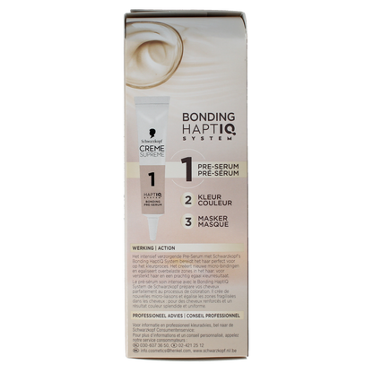 Schwarzkopf Creme supreme 4-0 donker bruin 1.00 Stuks