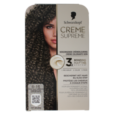 Schwarzkopf Creme supreme 6-16 licht bruin 1.00 Stuks