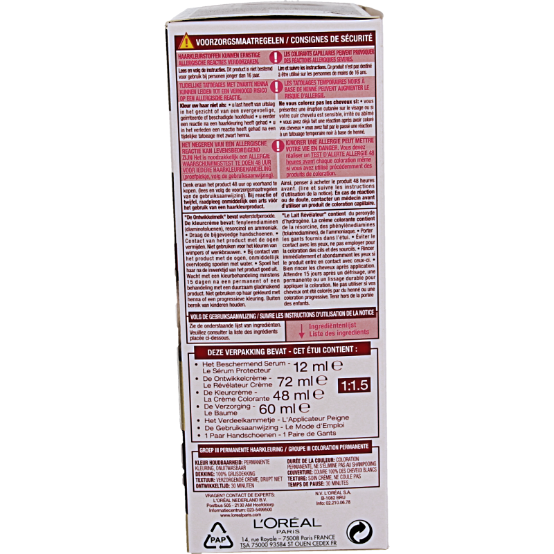 Excellence Excellence 8.1 licht asblond 1 Set