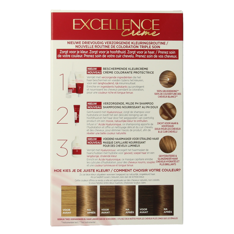 Excellence Excellence 7 middenblond 1 Set