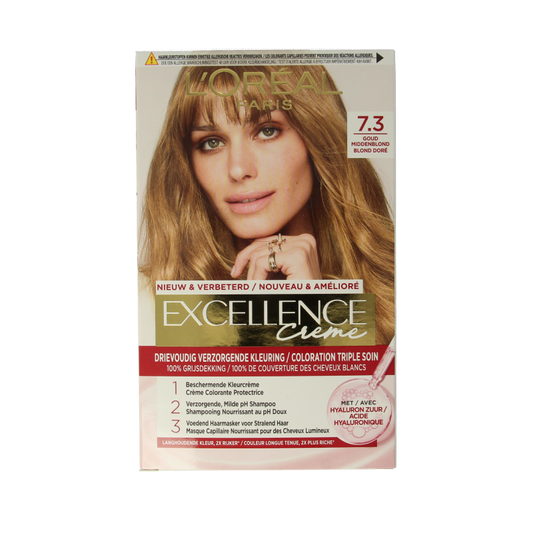 Excellence Excellence creme 7.3 goudblond 1 Set