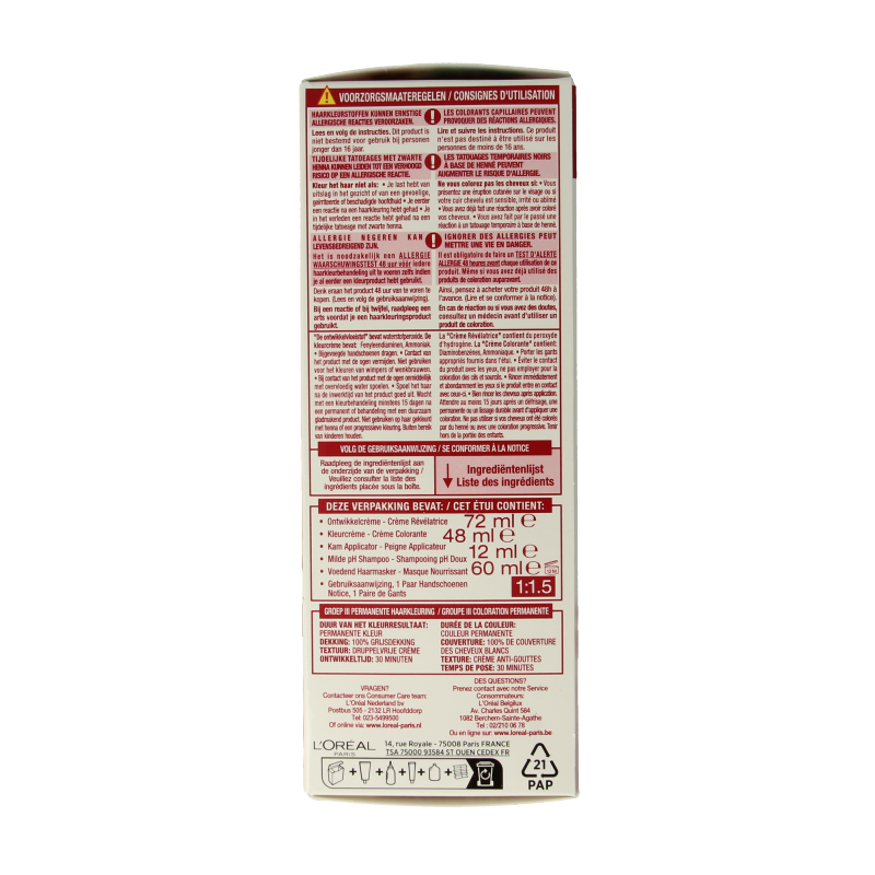 Excellence Excellence creme 7.3 goudblond 1 Set