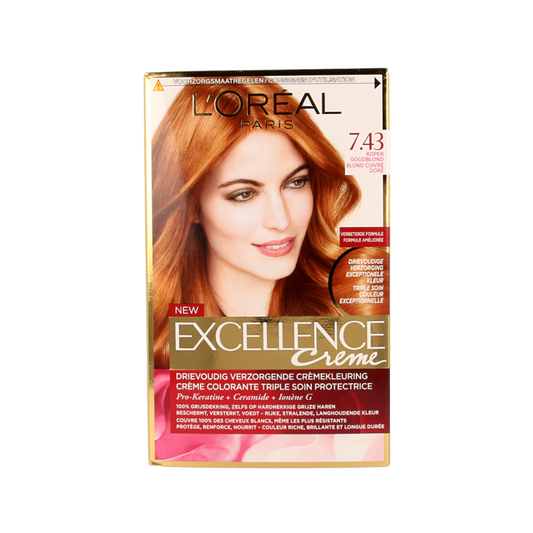 Excellence Excellence 7.43 koper goudblond 1 Set
