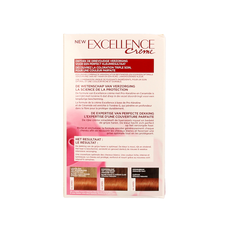 Excellence Excellence 7.43 koper goudblond 1 Set