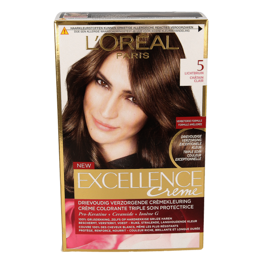 Excellence Excellence 5 lichtbruin 1 Set