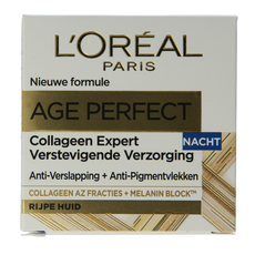 L'Oreal Paris Age perfect nachtcreme pot 50.00 Milliliter