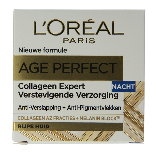 L'Oreal Paris Age perfect nachtcreme pot 50.00 Milliliter