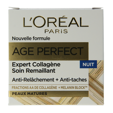 L'Oreal Paris Age perfect nachtcreme pot 50.00 Milliliter