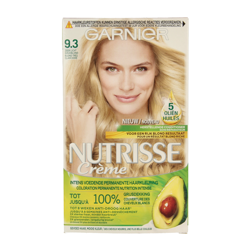 Nutrisse Nutrisse 93 zeer licht goudblond  1 Set