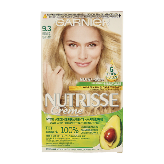 Nutrisse Nutrisse 93 zeer licht goudblond  1 Set
