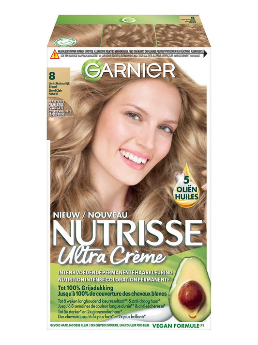 Nutrisse Nutrisse 8.0 blond vanille  1 Set