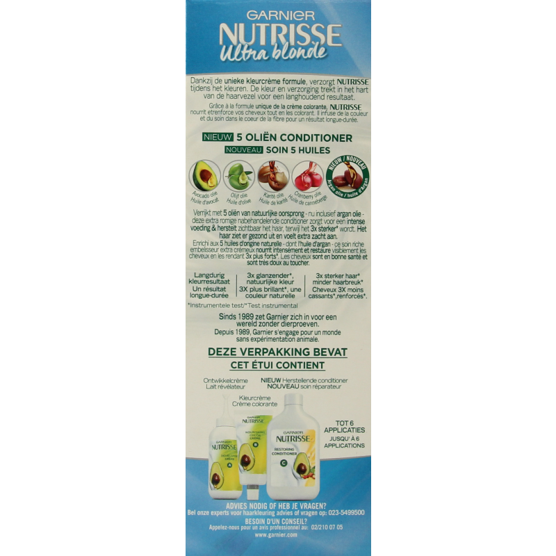 Nutrisse Nutrisse 100 truly blond camomille  1 Set