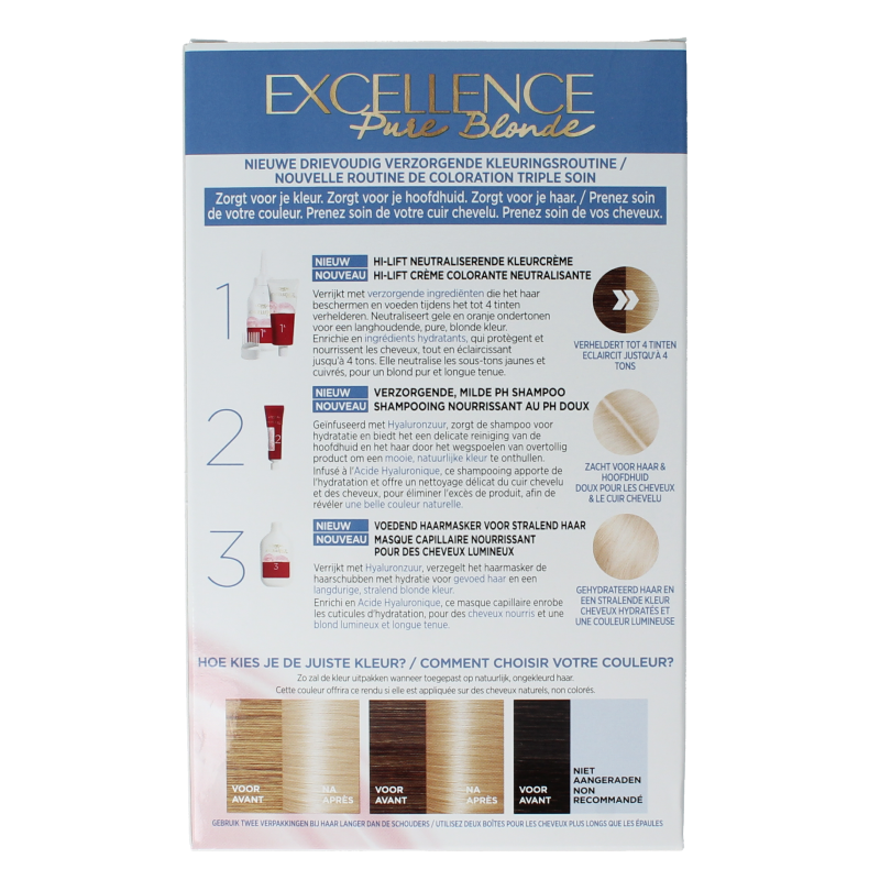 Excellence Excellence blond 01 Natural Blond 1 Set