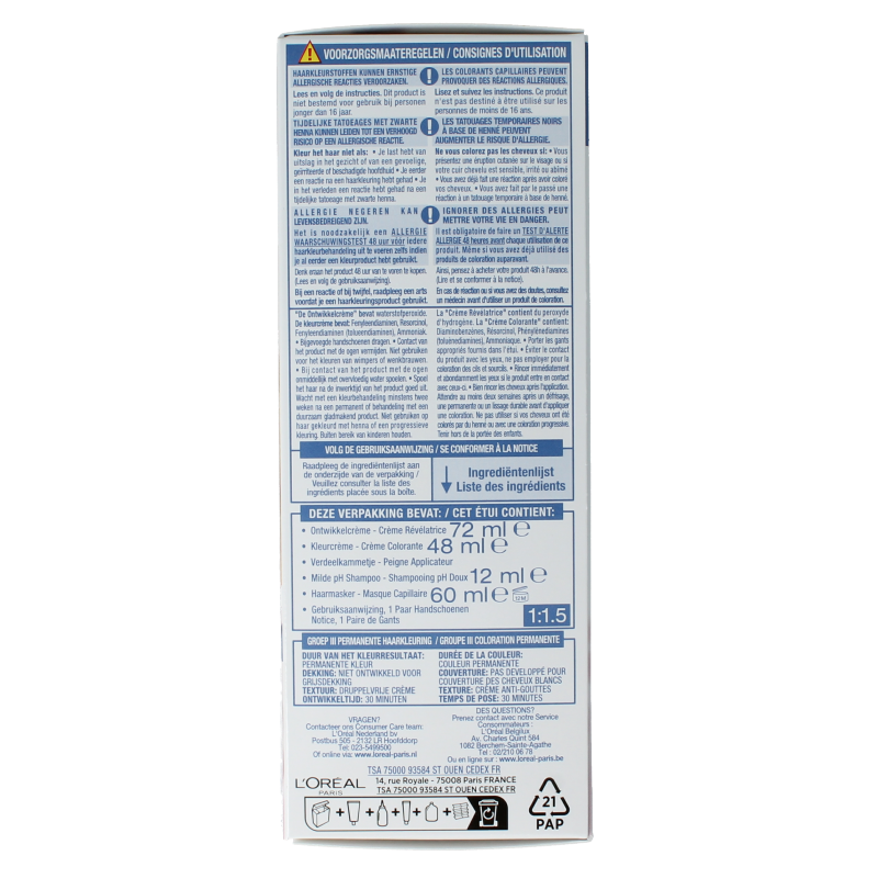 Excellence Excellence blond 01 Natural Blond 1 Set