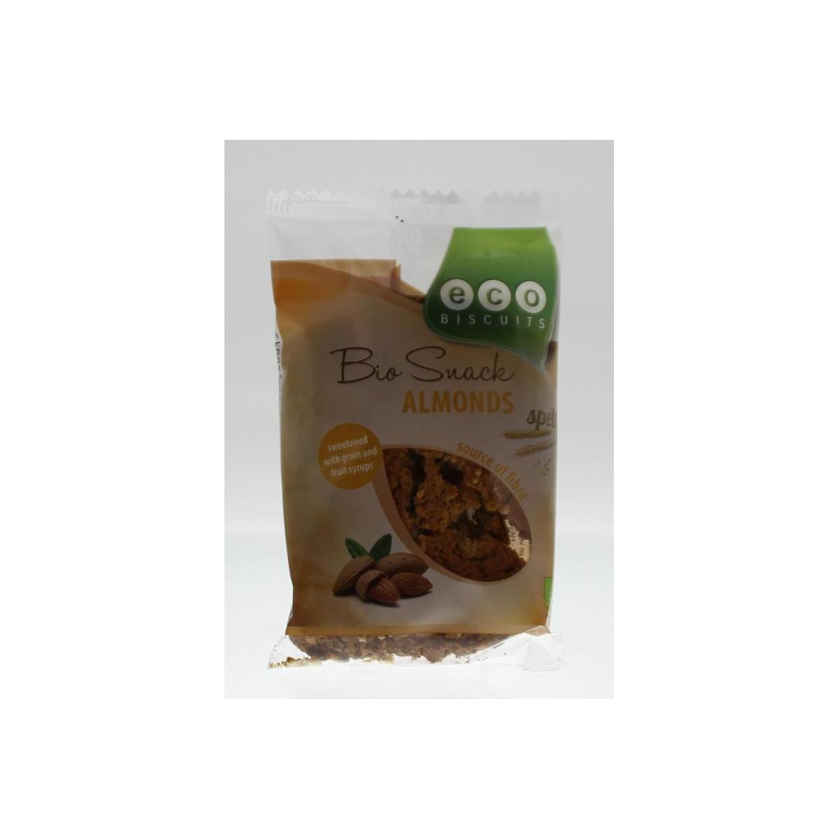 Eco Biscuit Spelt amandelbiscuit bio 40 Gram