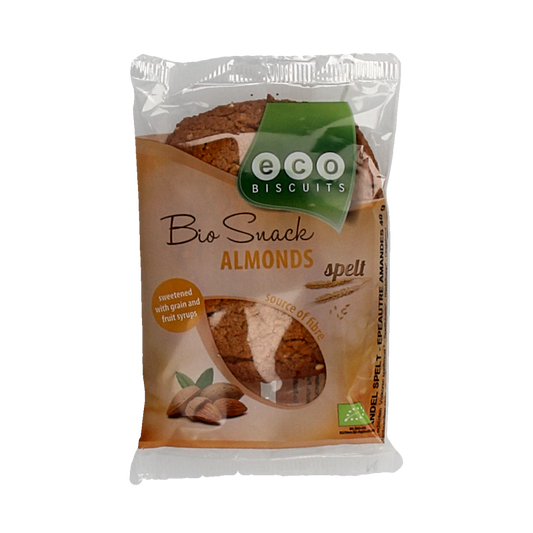 Eco Biscuit Spelt amandelbiscuit bio 40 Gram