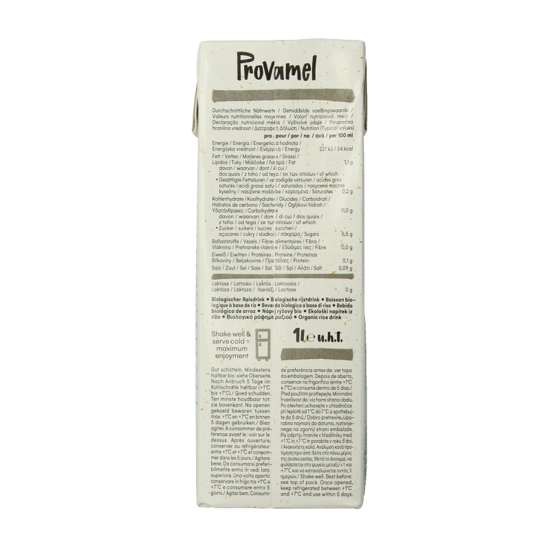 Provamel Rijstdrink bio 1 Liter