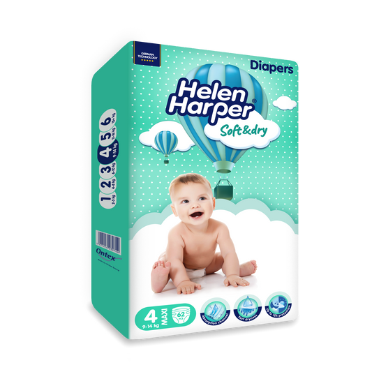 Helen Harper Babyluiers maxi 62 Stuks