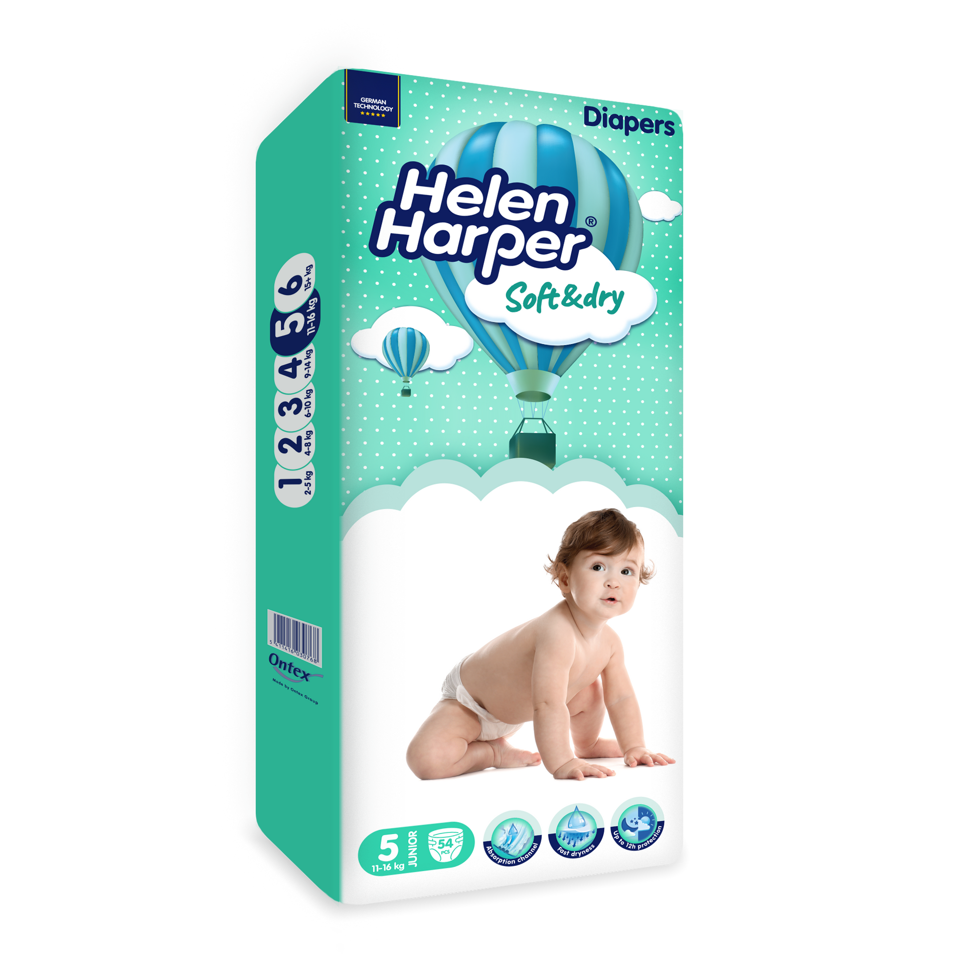 Helen Harper Babyluiers junior 54 Stuks