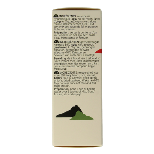 Lima Instant miso soep 4 x 10 gram 40 Gram