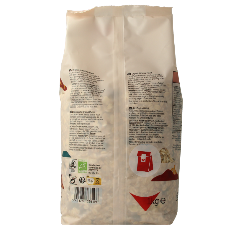 Lima Muesli original bio 1 Kilogram