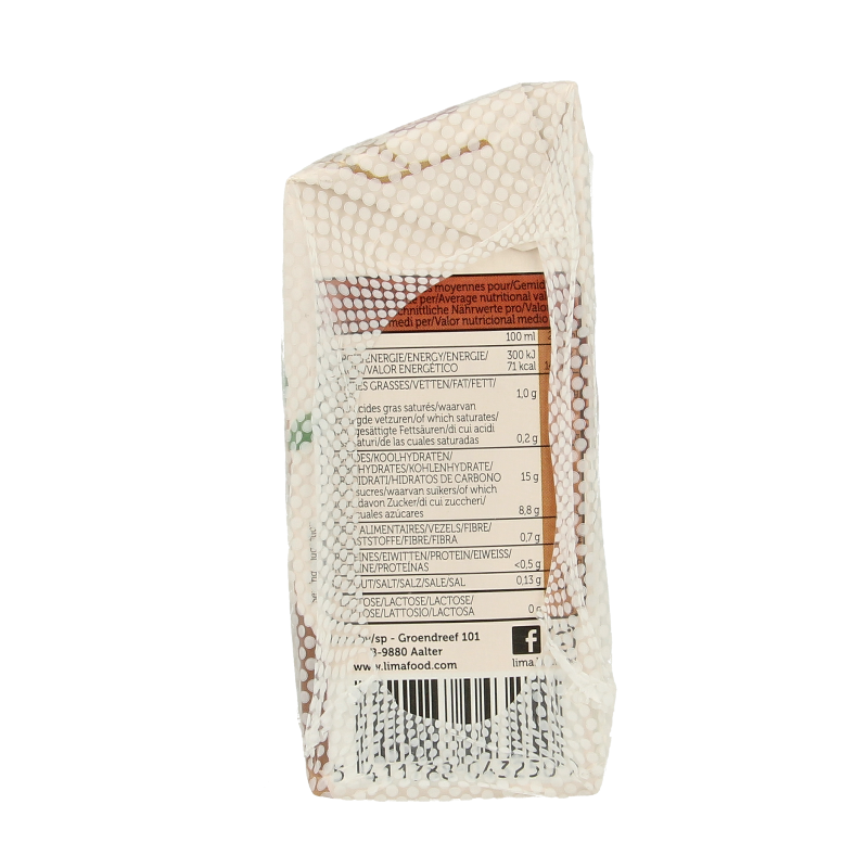 Lima Rice drink choco calcium 200ml bio  3 Stuks