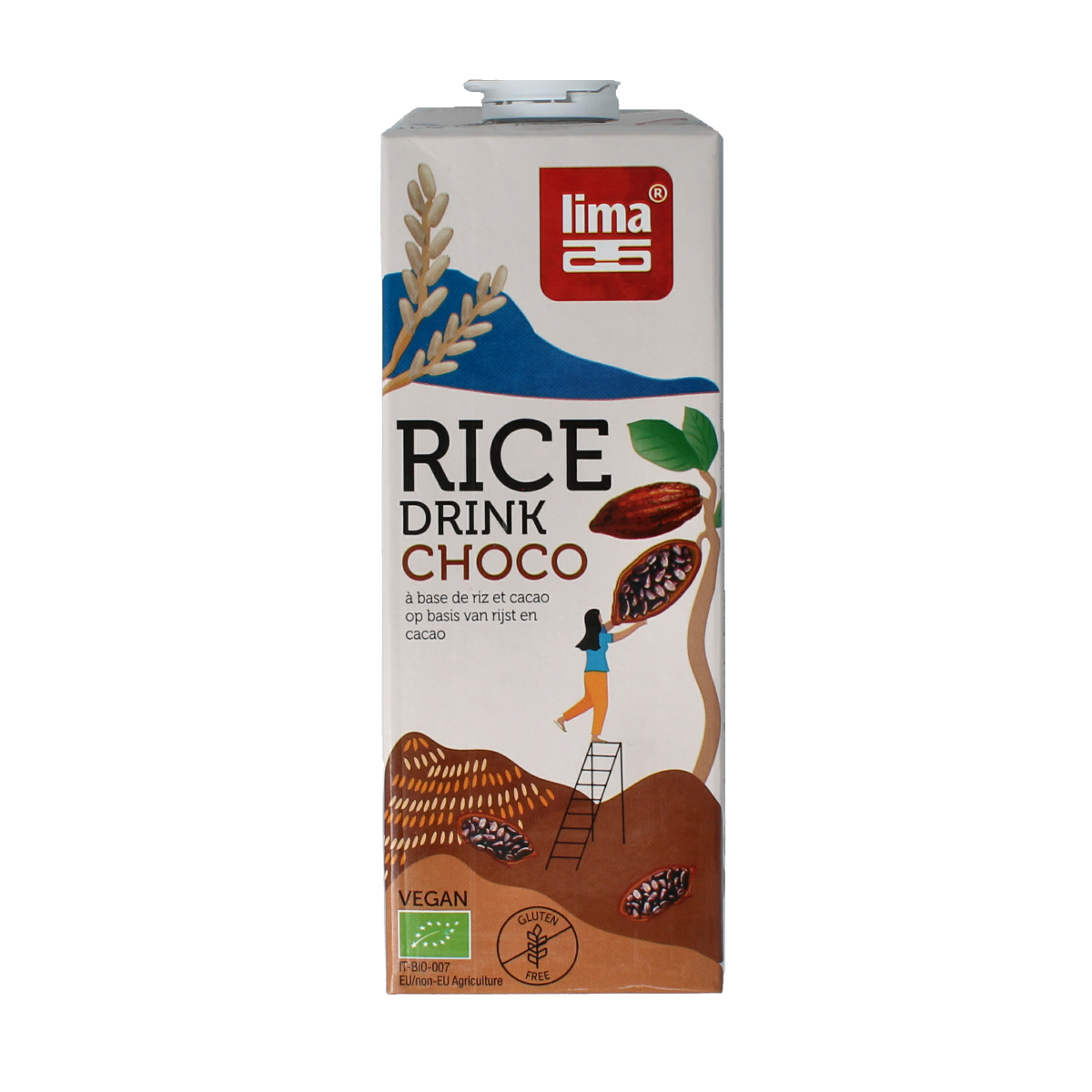 Lima Rice drink choco bio 1.00 Liter