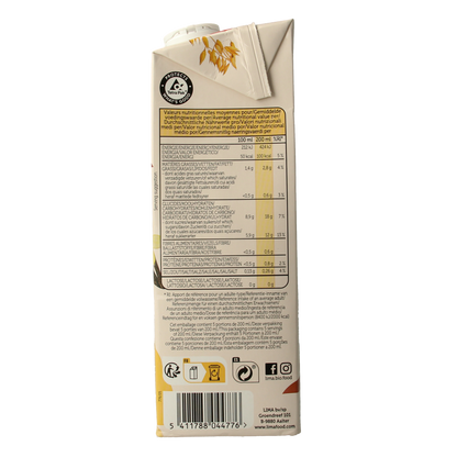 Lima Oat drink vanilla bio 1.00 Liter