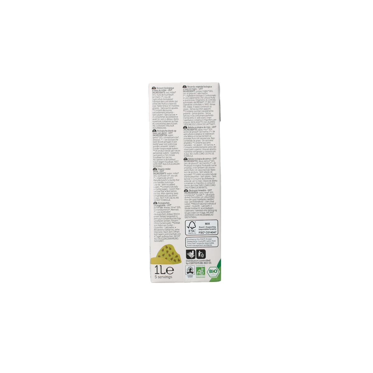 Lima Millet gierst drink bio 1.00 Liter