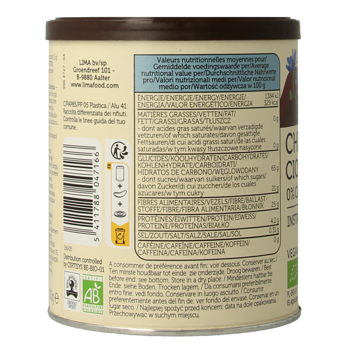 Lima Cichorei instant original bio 100.00 Gram