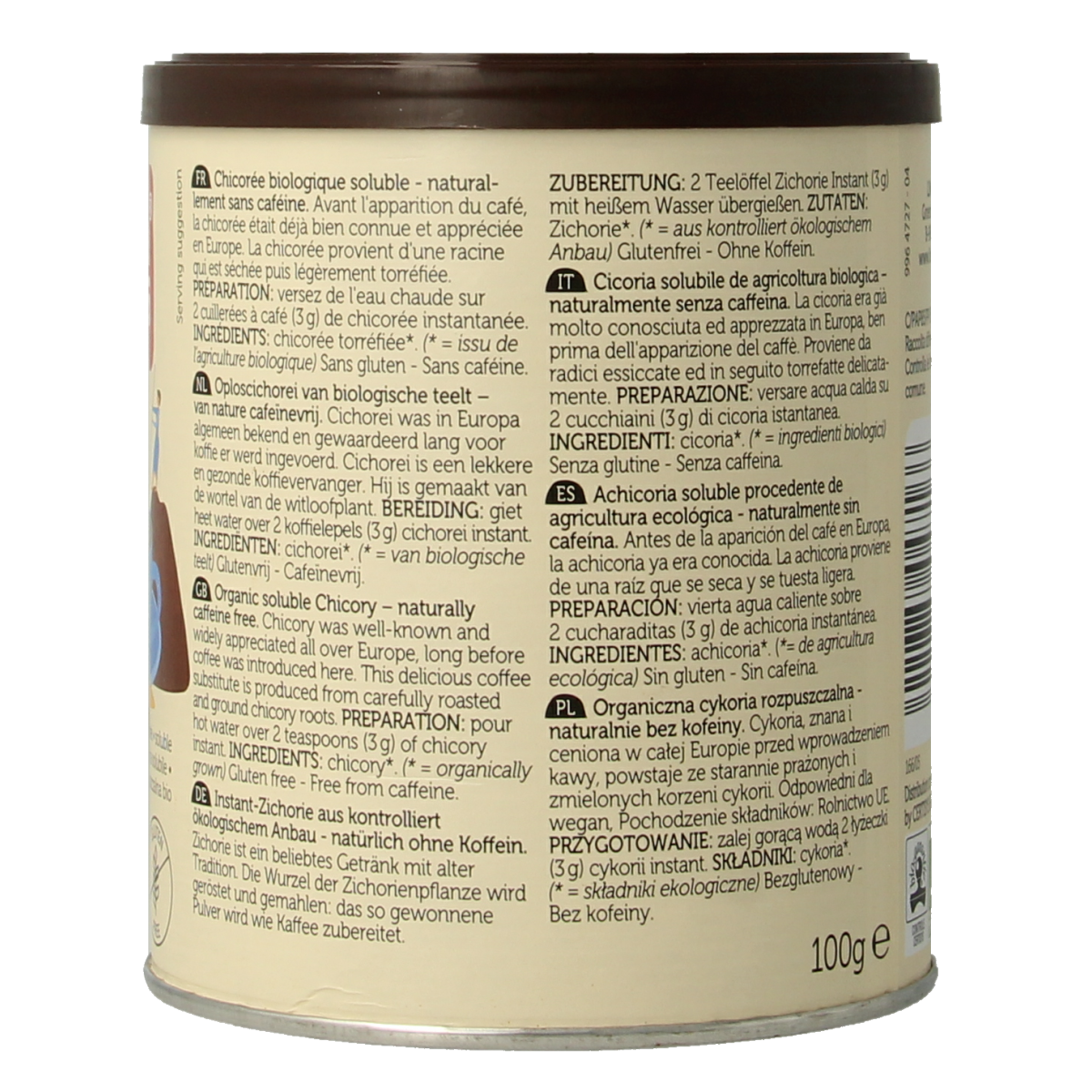 Lima Cichorei instant original bio 100.00 Gram