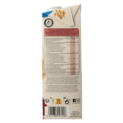Lima Oat drink glutenvrij bio 1 Liter