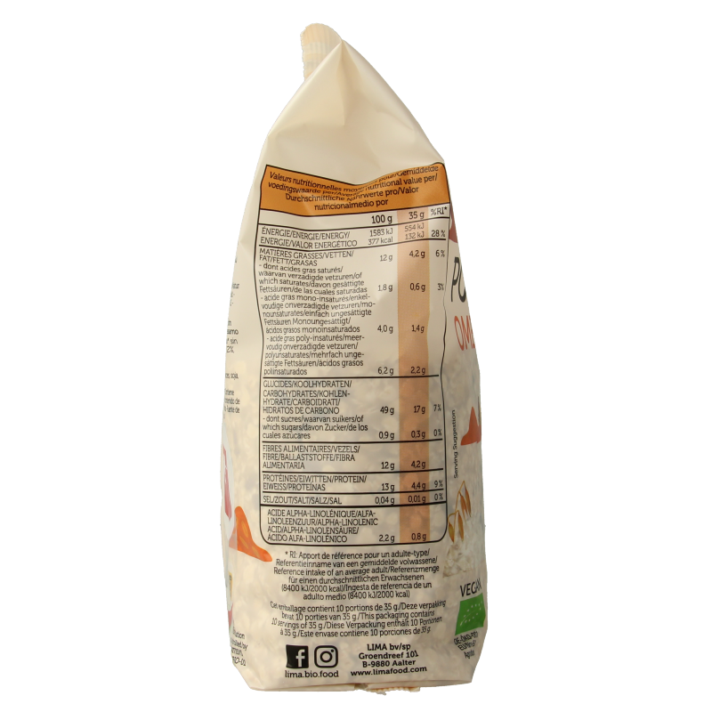 Lima Porridge express omega 3 bio 350 Gram