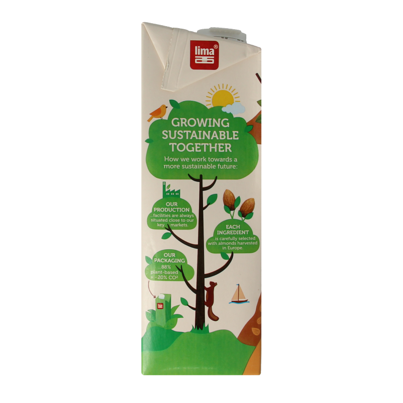 Lima Amandel drink suikervrij bio 1 Liter