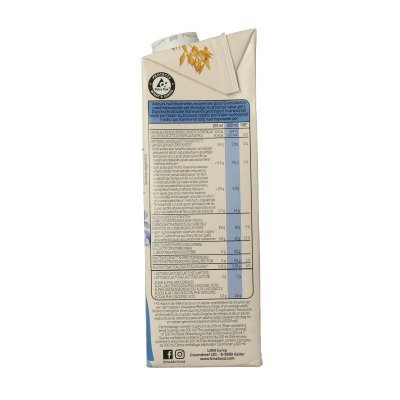 Lima Oat omega 3 bio 1 Liter