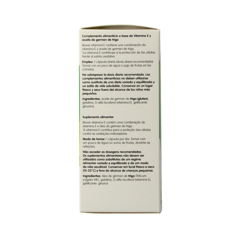 Biover Vitamine E natural 45IE 100 Capsules