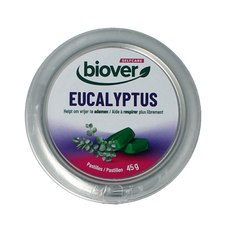 Biover Eucalyptus pastilles 45.00 Gram