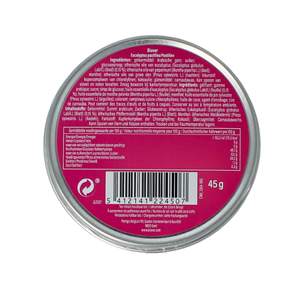 Biover Eucalyptus pastilles 45.00 Gram