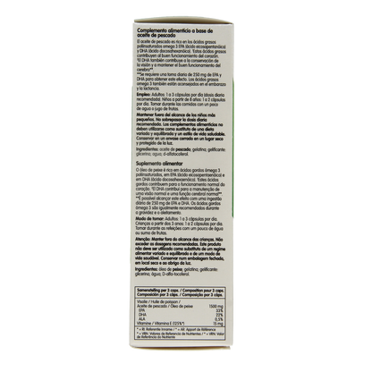 Biover Omega 3 visolie 60.00 Capsules