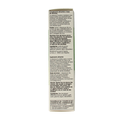 Biover Vitamine D3 30.00 Capsules