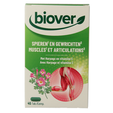 Biover Spieren en gewrichten 45.00 Tabletten